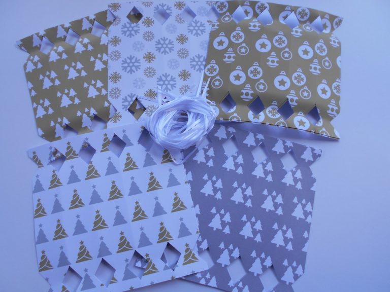 DIY Bonbon Packet - Gold & Silver